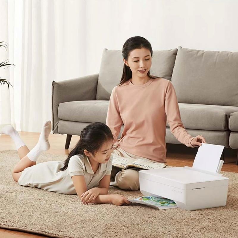 Mi 2022 New Xiaomi Youpin Mijia Connected Inkjet Printer Printing Copy ScanThree-in-one Color Photo Print Remote Smart Printer