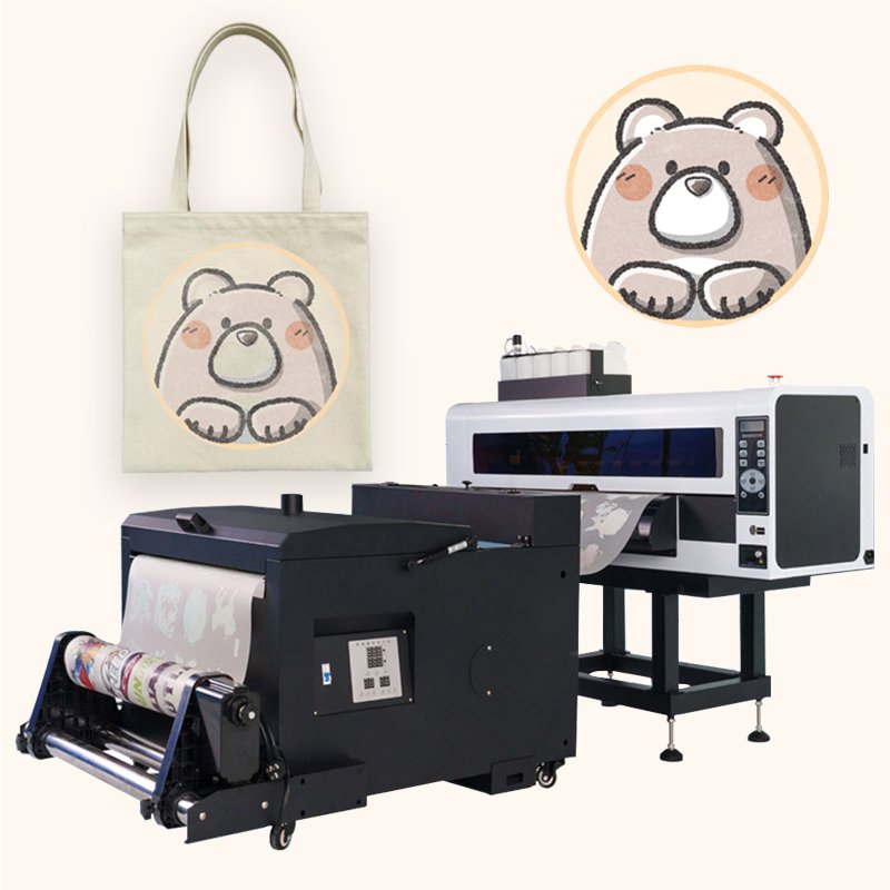 OKAI 24inch Dtf Printer Set Heat Transfer Inkjet Printers Direct To Film Printer With Dual Head Xp600 /i3200