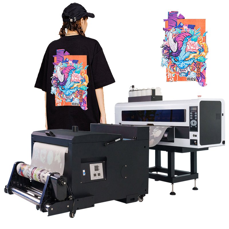 OKAI 24inch Dtf Printer Set Heat Transfer Inkjet Printers Direct To Film Printer With Dual Head Xp600 /i3200