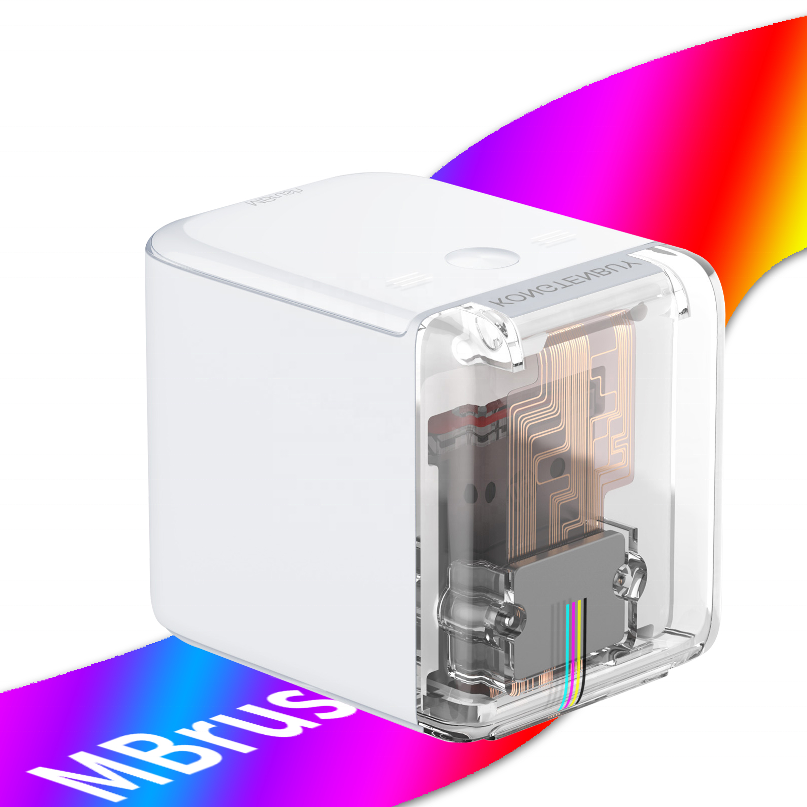 Mbrush Portable Handheld Mini mobile color Inkjet Printer