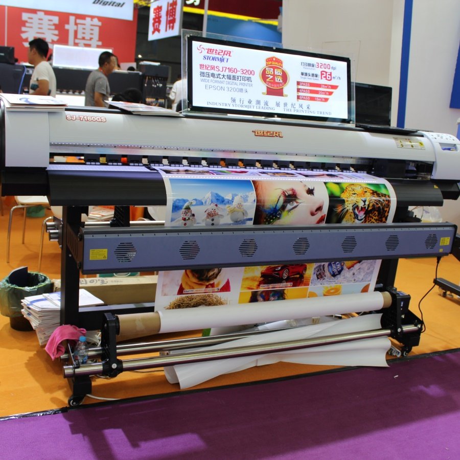 Stormjet SJ-7180TS 1.8m High Resolution Ecosolvent Inkjet Printer with Double New Head EPS3200