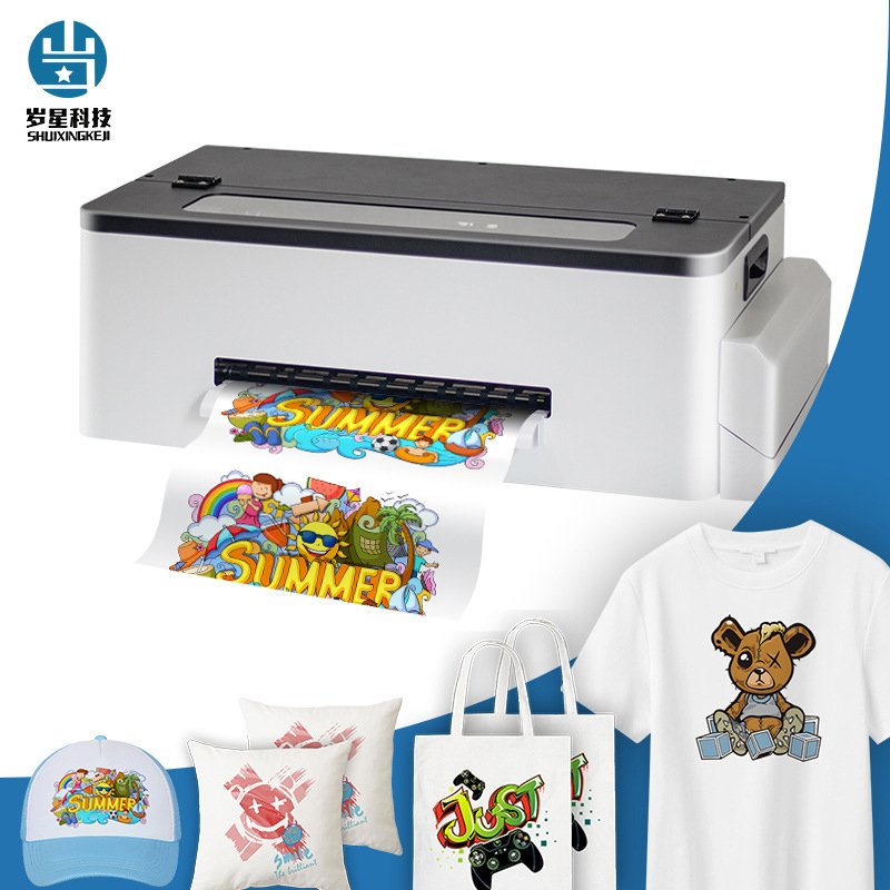 L1800/L1390 Dtf A4 Printhead Dtf Printer Machine with DTF oven