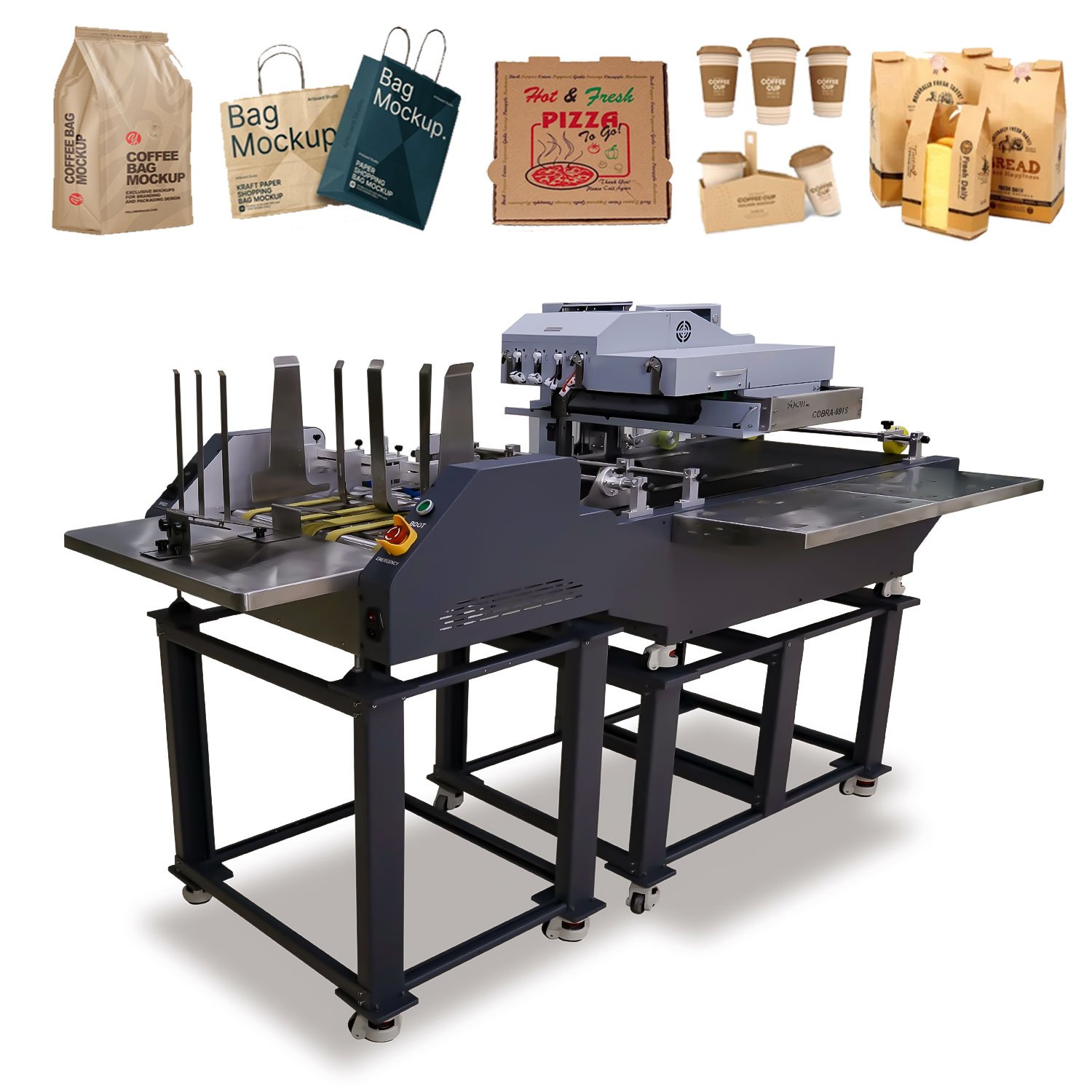 Desktop Single pass corrugated cardboard carton printer digital inkjet direct to packaging printer direct to packaging printer