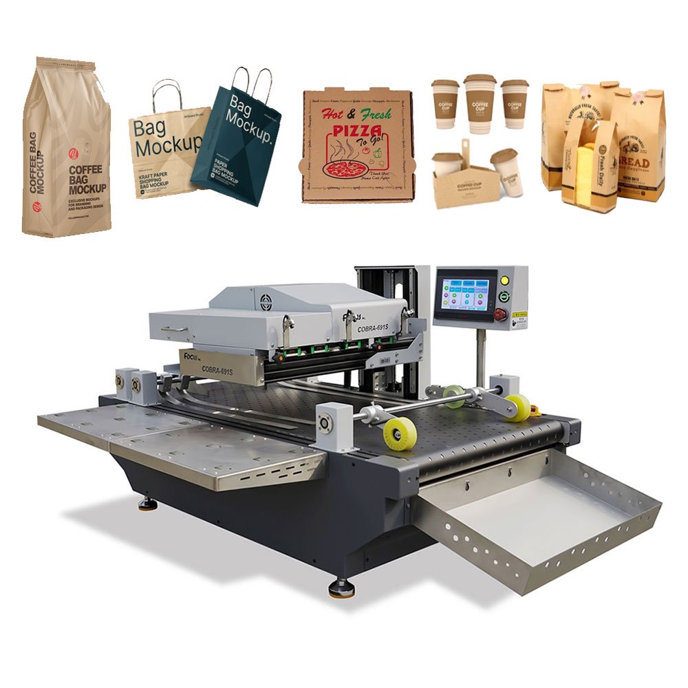 Desktop Single pass corrugated cardboard carton printer digital inkjet direct to packaging printer direct to packaging printer