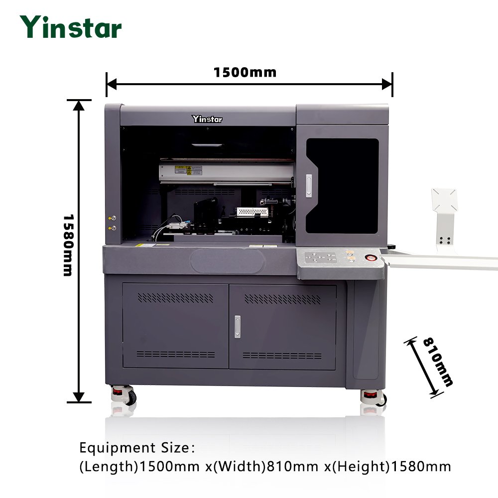 2024 New 360 Degree i1600U1 Head Printing Thermos Cup and Bottle Round Tumbler Aluminium Rotary Flatbed Cylindrical UV Printer