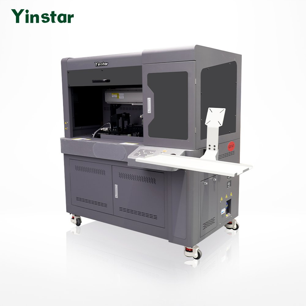2024 New 360 Degree i1600U1 Head Printing Thermos Cup and Bottle Round Tumbler Aluminium Rotary Flatbed Cylindrical UV Printer