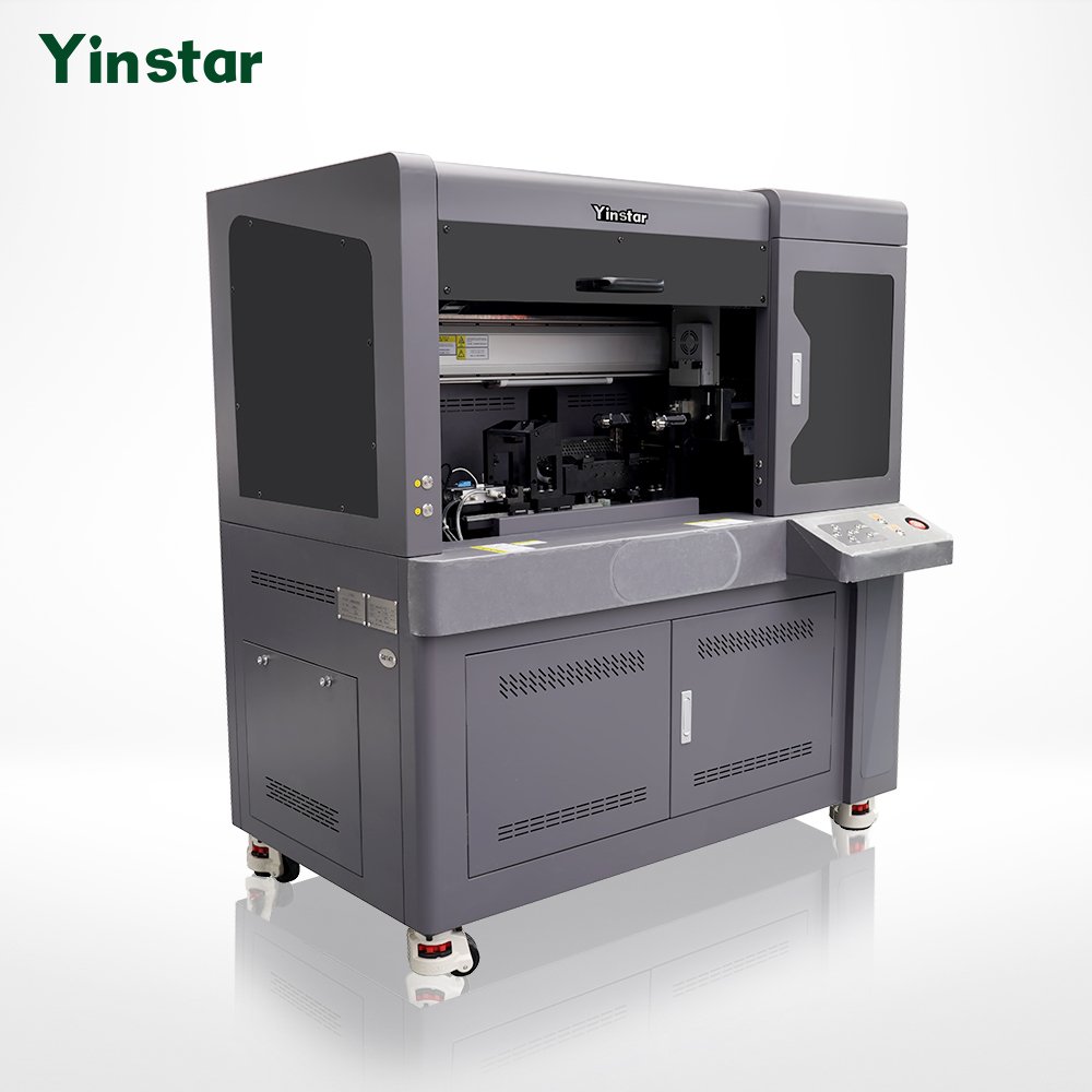 2024 New 360 Degree i1600U1 Head Printing Thermos Cup and Bottle Round Tumbler Aluminium Rotary Flatbed Cylindrical UV Printer