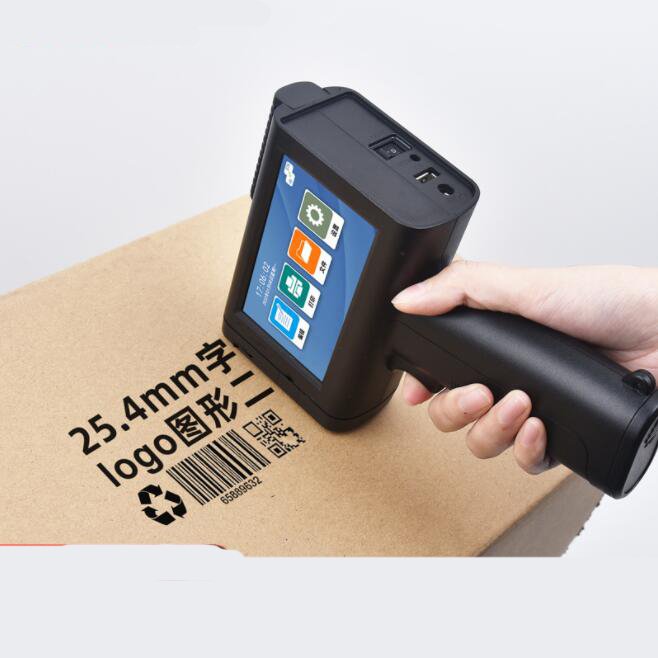 M20 handheld small inkjet printer for woven bags kraft paper and wood panels one inch 25.4mm ink printer machine