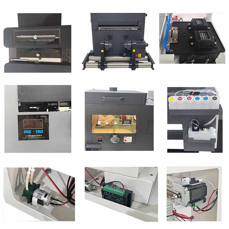 30cm Inkjet dtf a3 printer with Print head xp600 dtf pet film printer A3 dtf printer and shaker oven