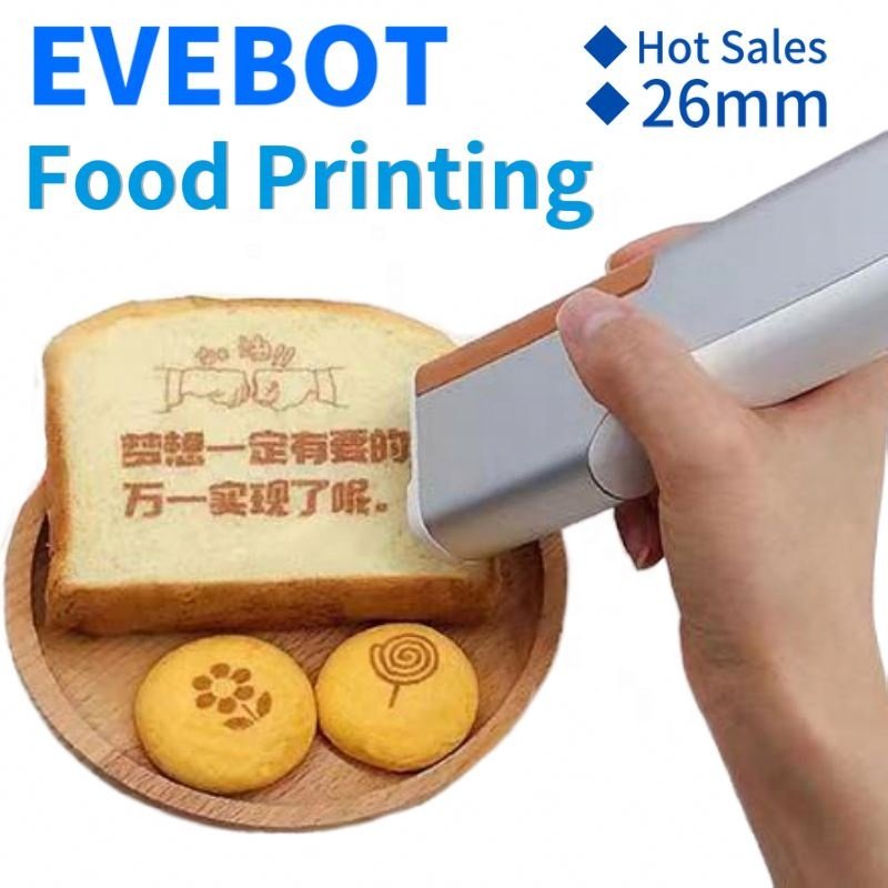 Edible Handheld Mini Size Food Printer 3D Inkjet Printer Pen For Creative Dessert