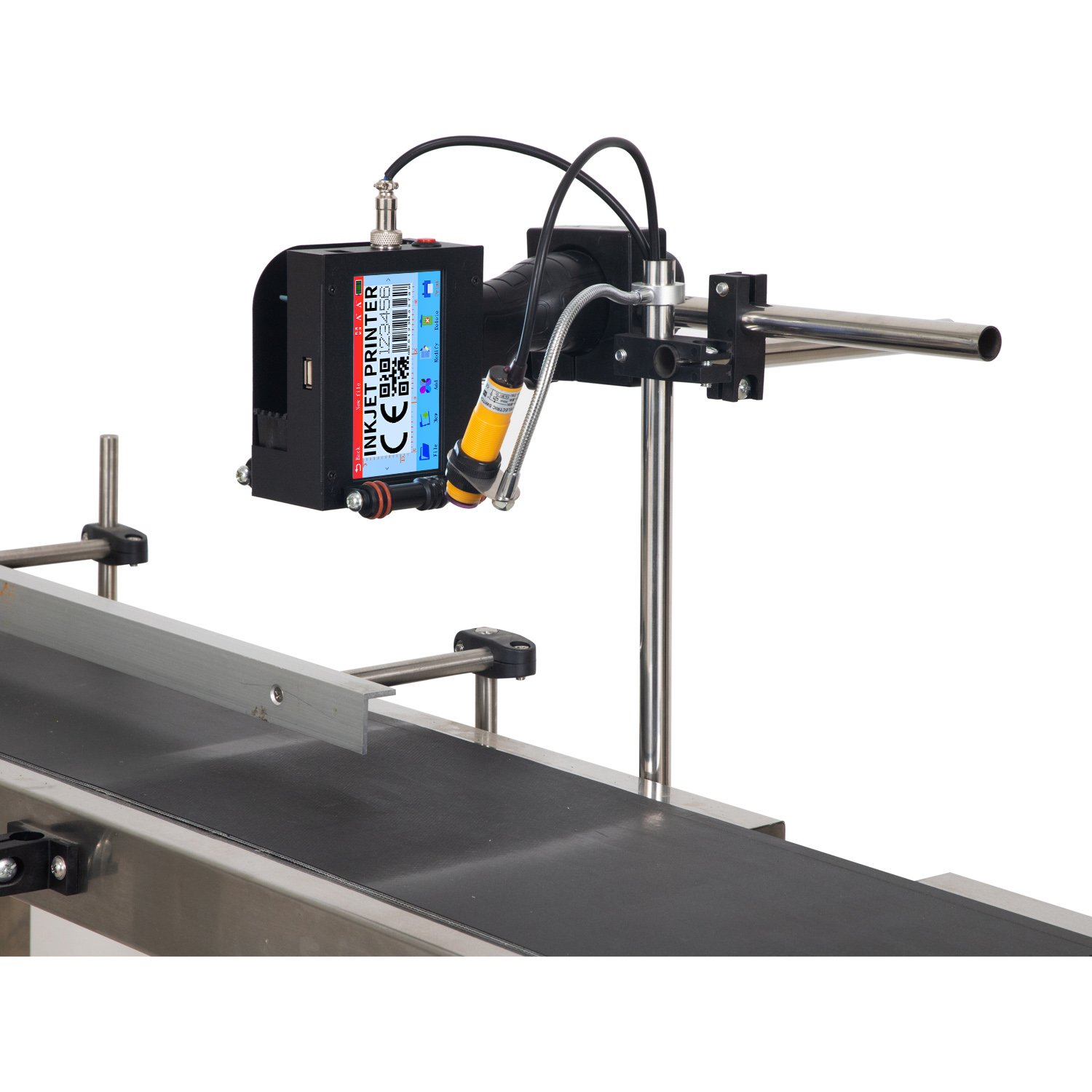 TIJ Touch screen Handheld Manual Date Inkjet printer for sale with multi-language
