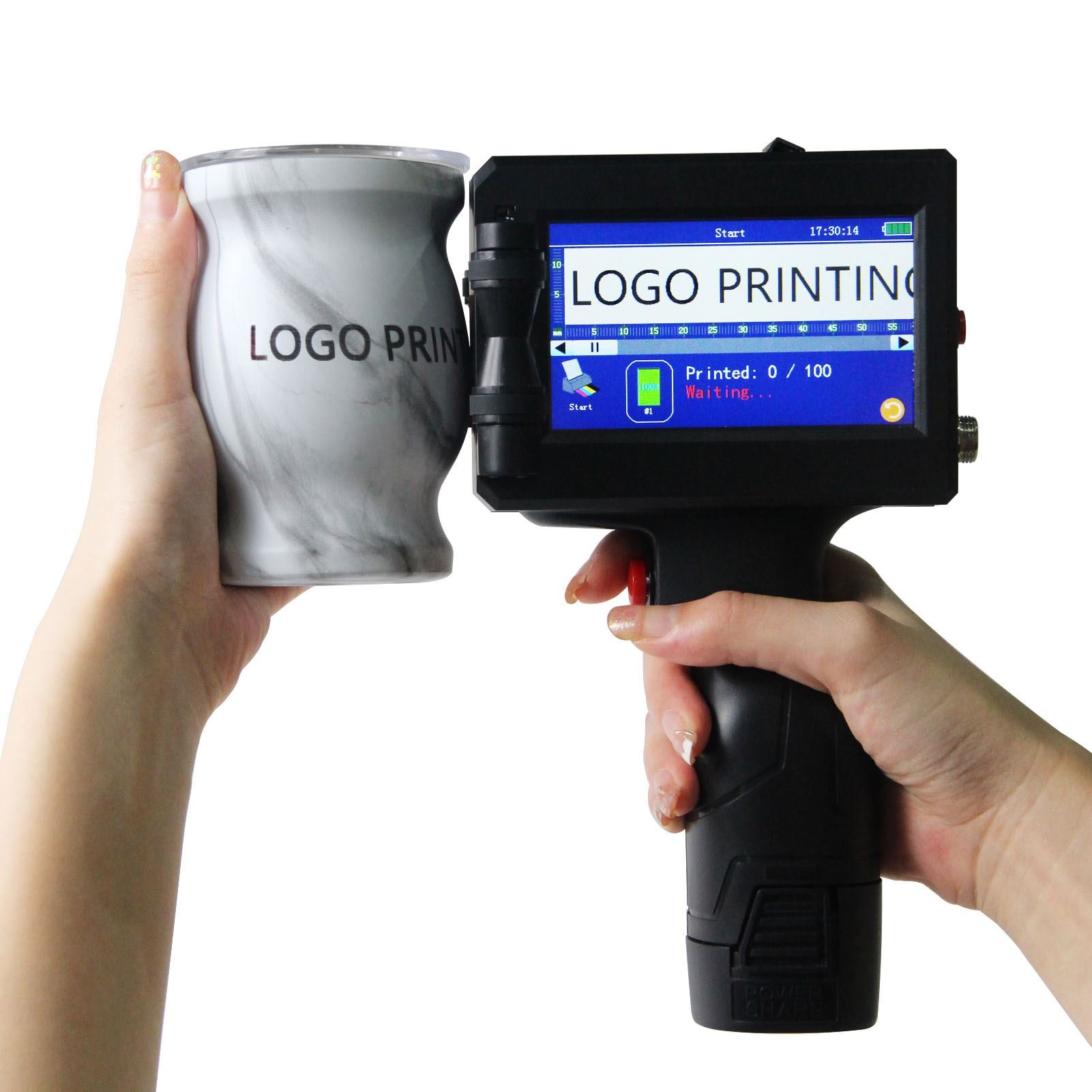 2024 Hot Product Mini Portable Handjet Inject Expire Date Printing Machine Handheld TIJ Inkjet Printer