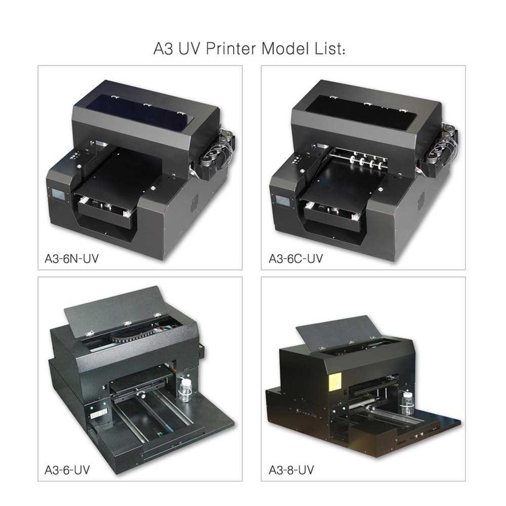 A3 UV & DTG Printer T-shirt DTF digital inkjet printer model:A3-6