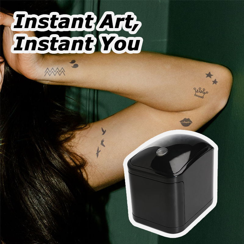 MHT-JT01 Small Temporary Tattoo Logo Mobile Wireless Printer 300dpi Handheld Color Printer Mini Inkjet Printer For Time Printing
