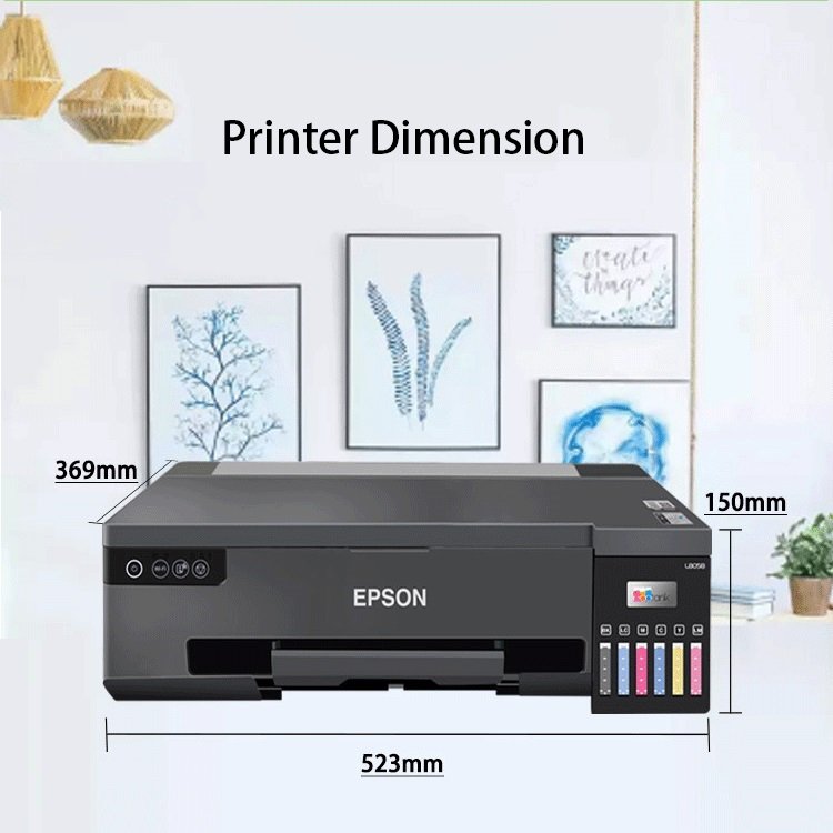 Original New 6 Color A3 Model Photo Printer Sublimation L1800 L18050 Digital Printer A3+ Inkjet Printer for EPSON L1800