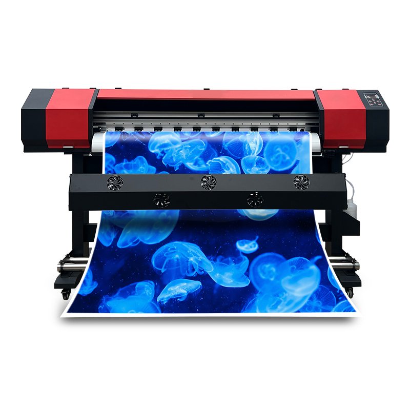 Eco-solvent Printer i3200 Four-color Piezoelectric Photo Inkjet Printer Advertising Thermal Transfer JESI 1300