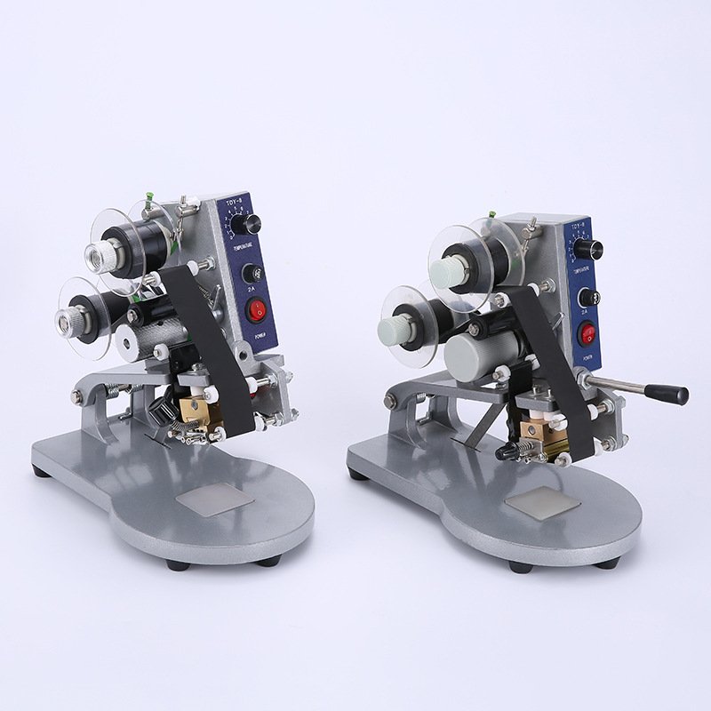 DY-8 Manual hand mini portable printing machine inkjet printer hot stamping machine expiry date coding machine