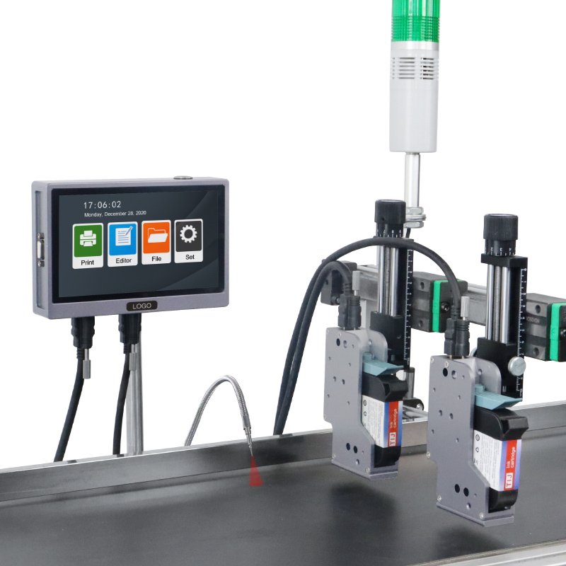 High-Quality Continuous Smart Inkjet Printer Multi-Functional Inkjet Printer Bottle Carton Coding Machine Digital Label Printer