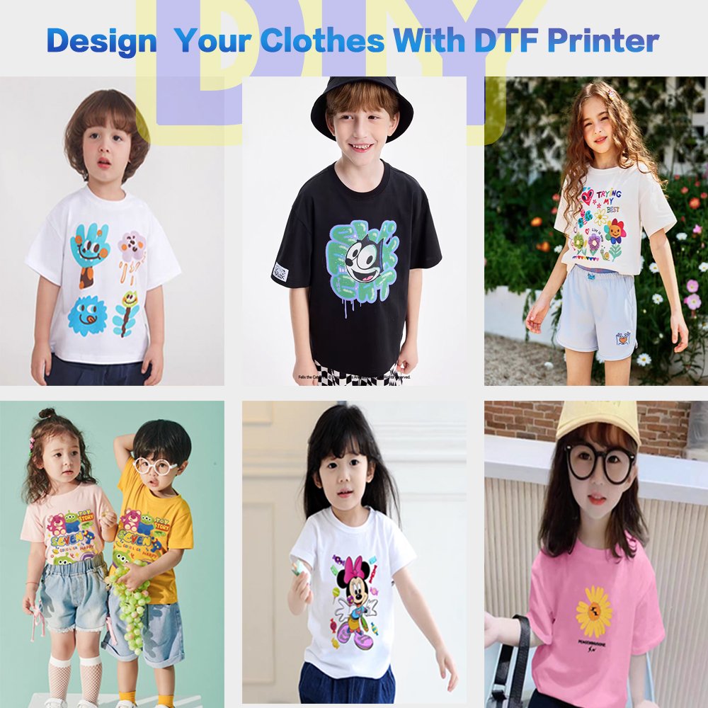 Cowint factory price xp600 i3200 heads a3 dtf heat transfer printer t shirt printing machine for small business dtf a3 printer