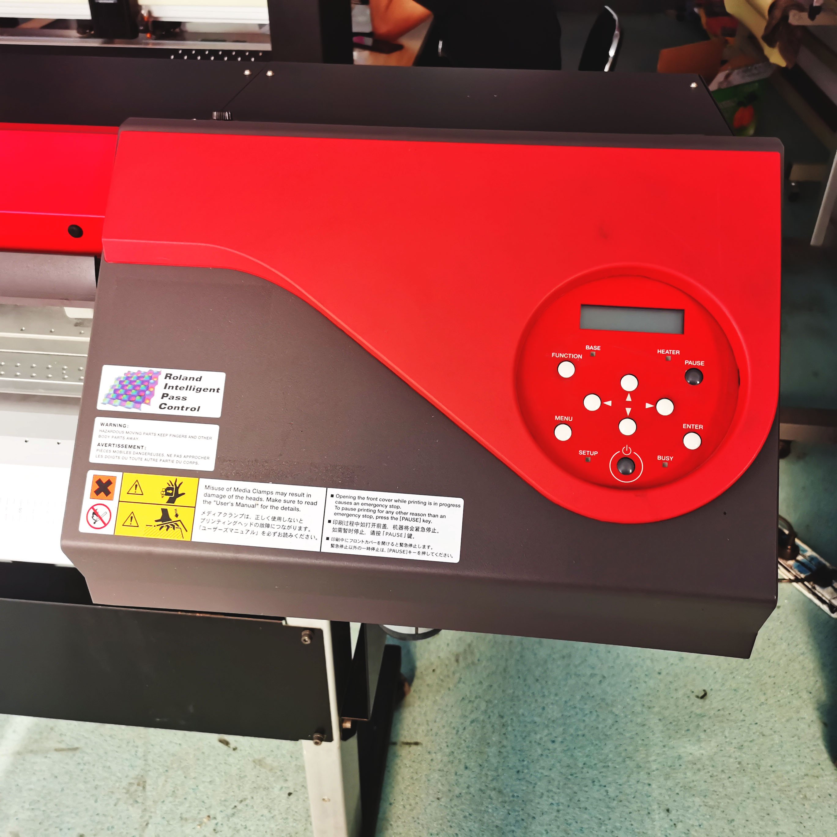 Roland Large Format Printer RF640 Digital Inkjet Printers Eco Solvent Sublimation Printing Machine Provided 220V Mainboard CMYK