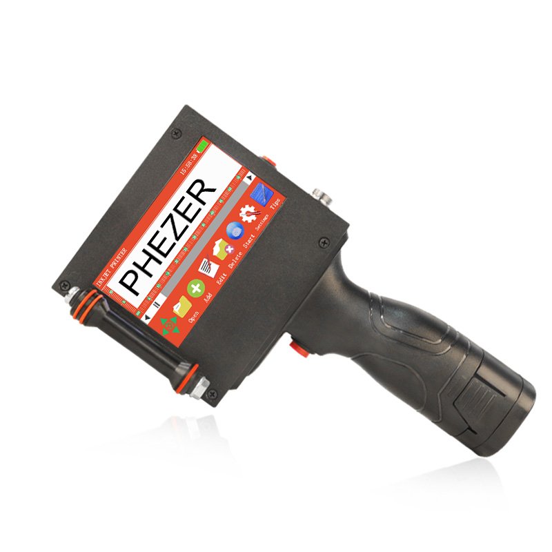 50.8mm Large character Intelligent Expiry Date Portable Handheld Inkjet Printer Gun
