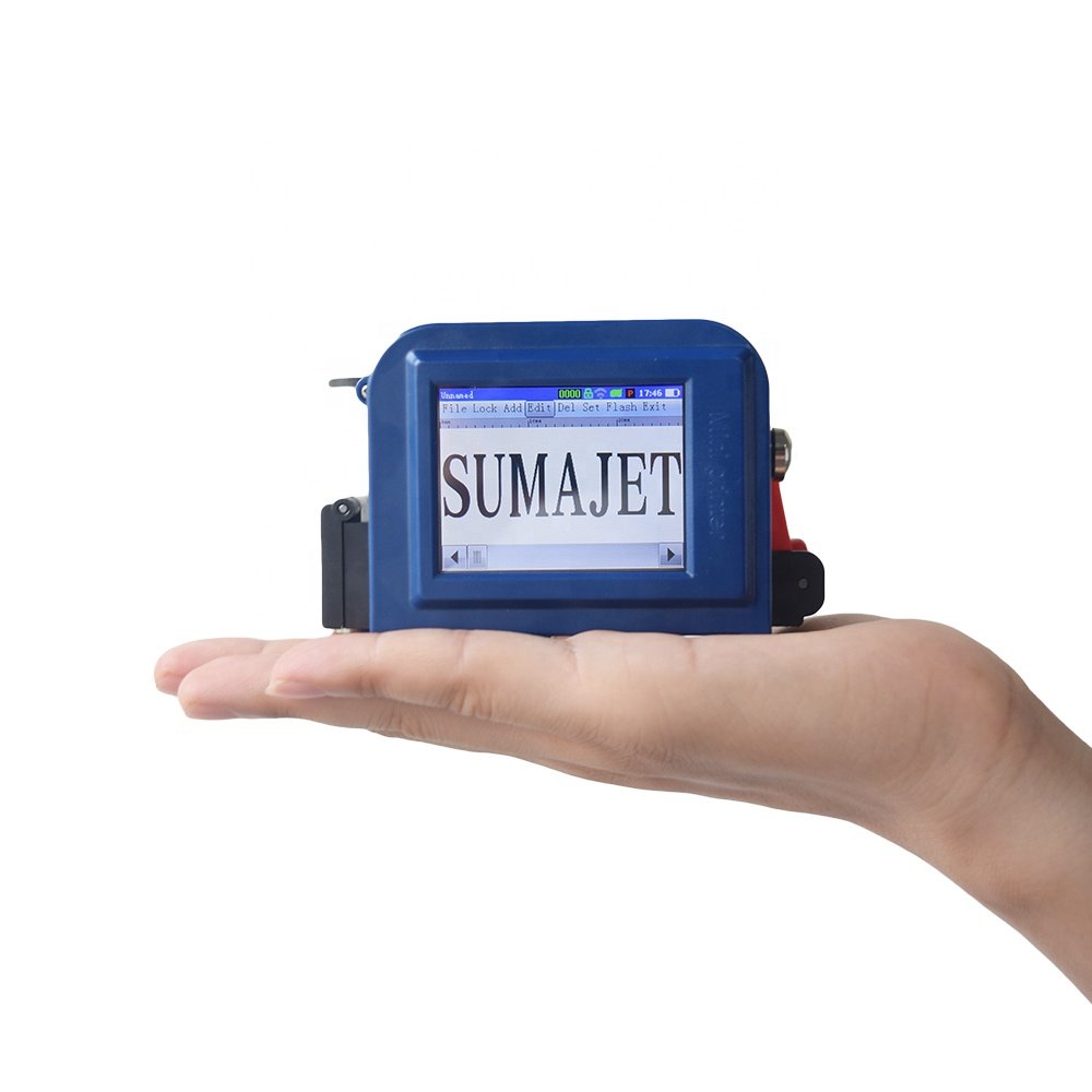 Portable Hand-held Laser code Printer / Batch Expiry Date Printing Machine