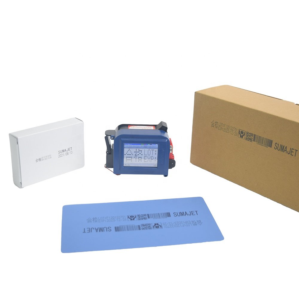 Portable Hand-held Laser code Printer / Batch Expiry Date Printing Machine