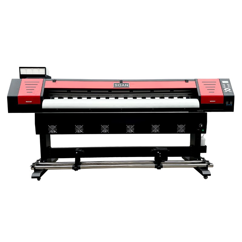 Large Format Banner Printing Machine 1.8m Photo Printers Inkjet Head XP600 EPS Digital Printing Machine Eco Solvent Printer
