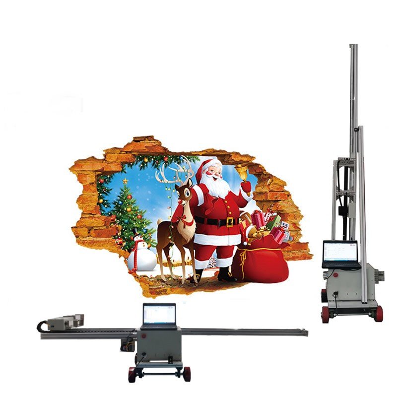automatic glass tiles paper wall art inkjet mural decor uv wall printing machine 3d wall printer digital