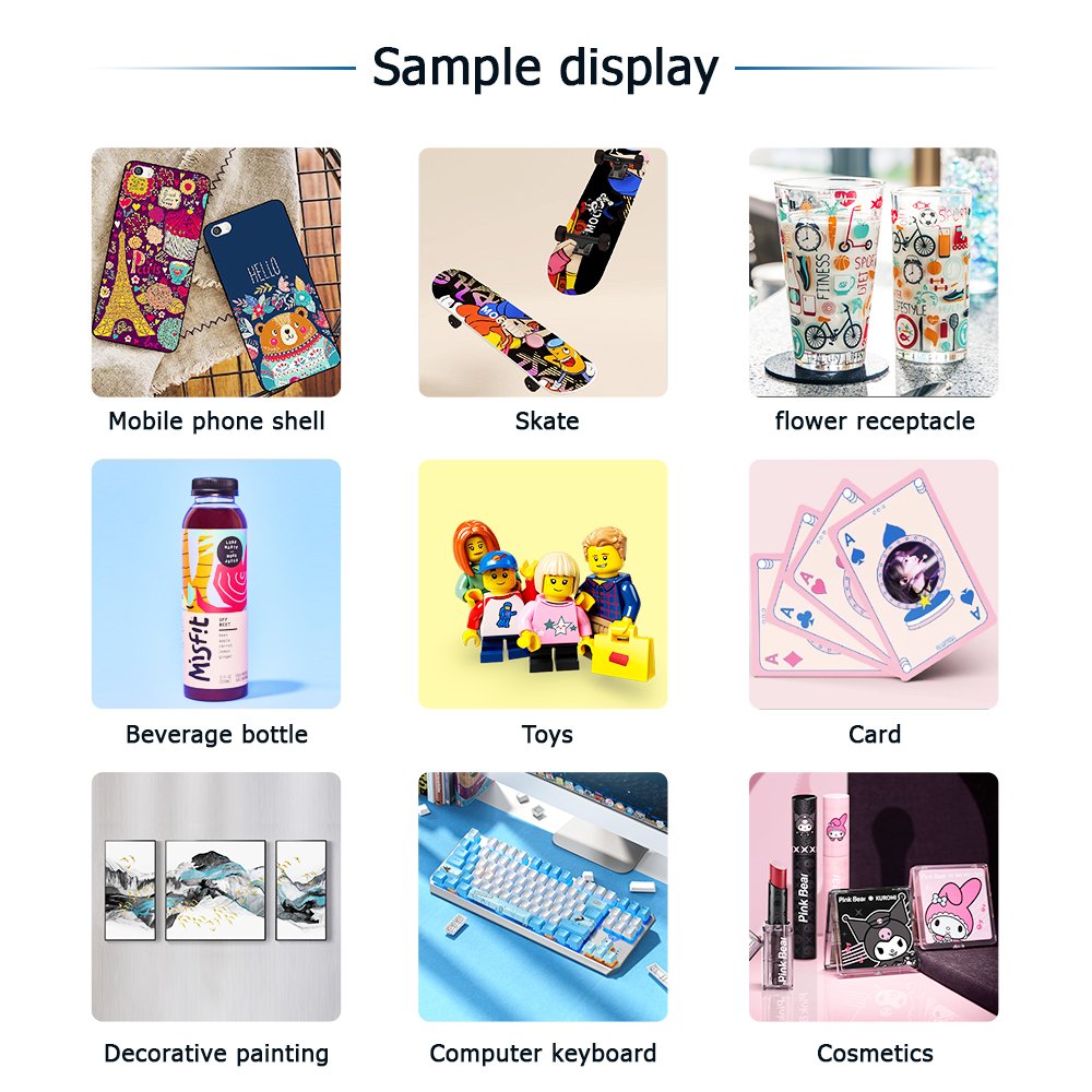 Inkjet printers uv 60x90 Printer Flatbed & Bottle UV Printer Printing Machine for wood acrylic Phone Case