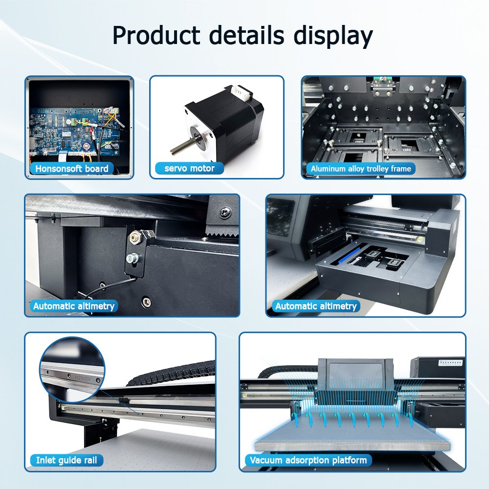 Inkjet printers uv 60x90 Printer Flatbed & Bottle UV Printer Printing Machine for wood acrylic Phone Case