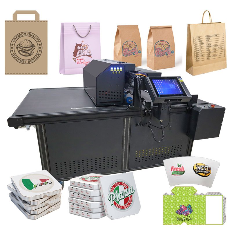 High Quality Automatic Carton Printer Machine Digital Corrugated Box Printer Single Pass Inkjet Printer