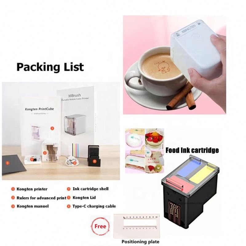 Mbrush Handheld Portable Color Printing Machine Mini Printer Colorful