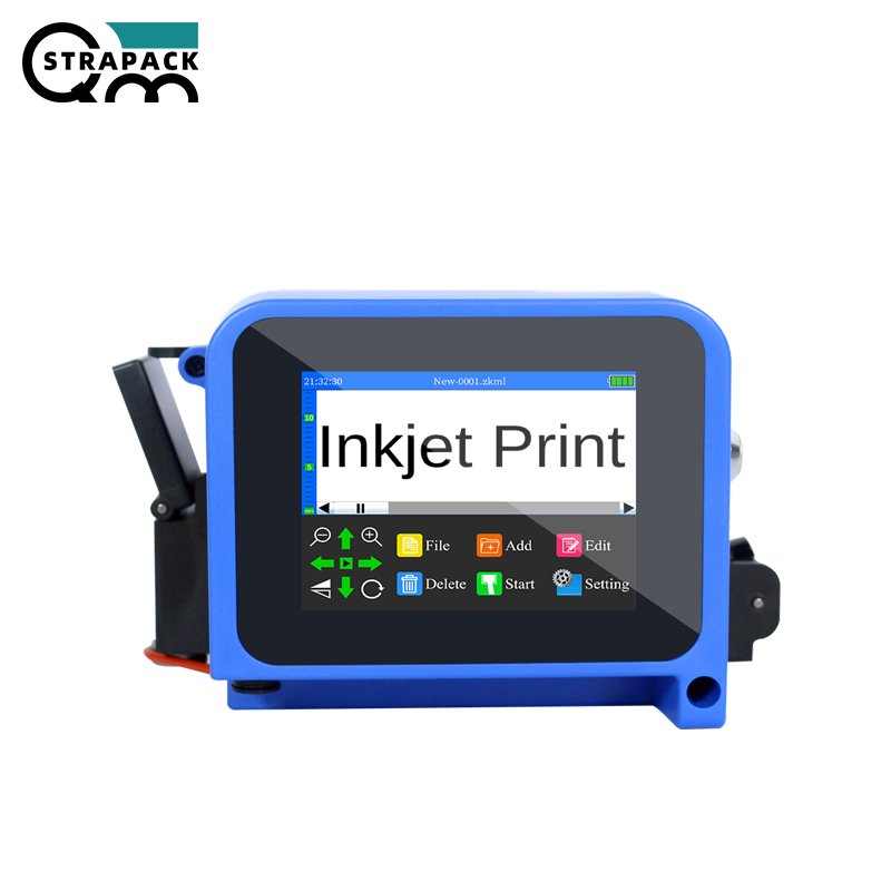 12.7mm TIJ Thermal Mini Cheap on Plastic Parts Industrial Inkjet Coding Printing Machine