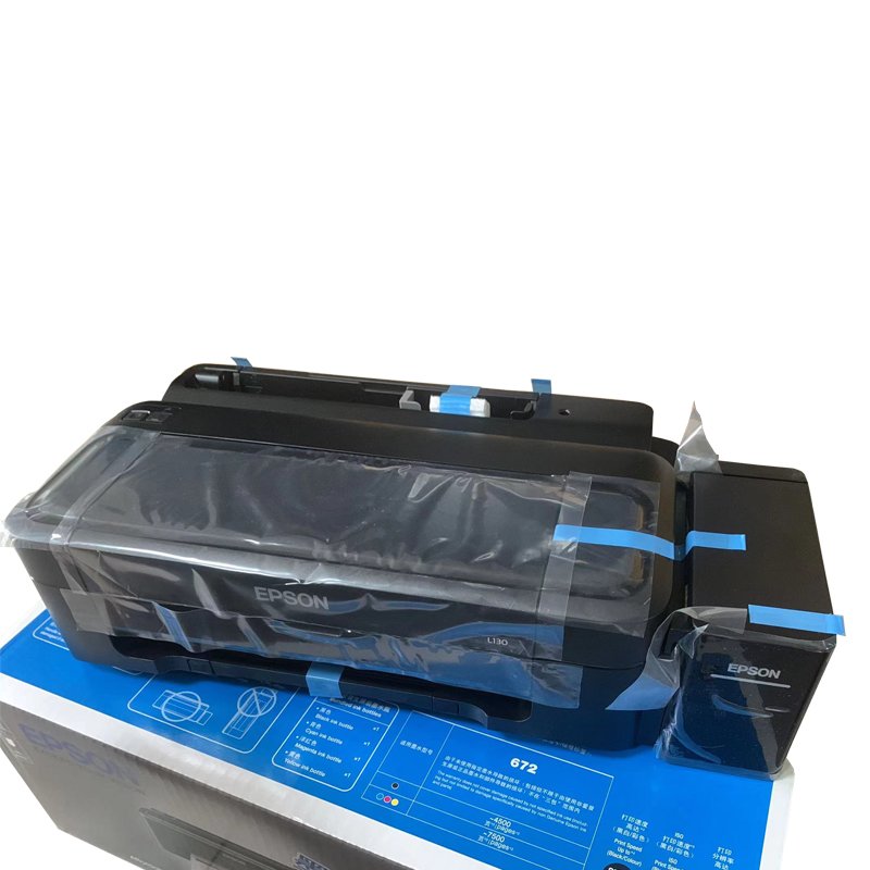 Original L130 A4 paper machine 4 color Desktop Inkjet Dye Ink Printer Machines Printing
