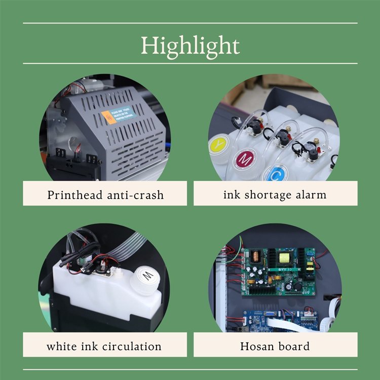High cost performance digital inkjet printer suitable for Epson print heads