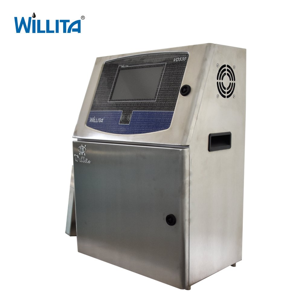 Cij Continuous Automatic Big Small Character Batch Expiry Date Numbers Packaging Coding Coder Inkjet Printer Printing Machines