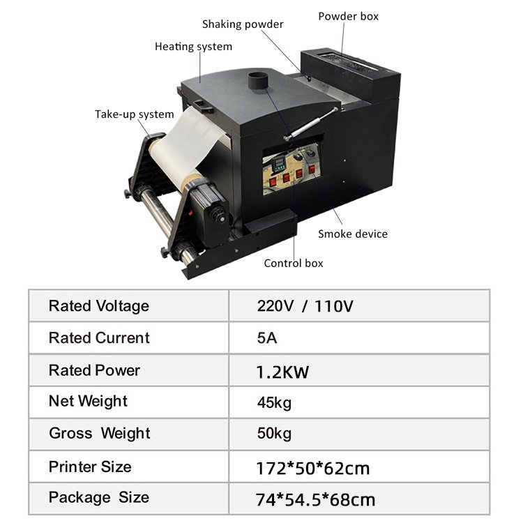 YILEE Cadlink A3 30cm High Speed Desktop Heat Transfer XP600 Printhead Dtf Printer Printing Machine Inkjet Printers Provided 46