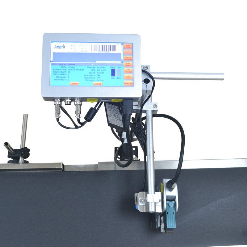 thermal TIJ 2.5mm online industrial carton box Expiry Date batch code printer Variable data coding printer