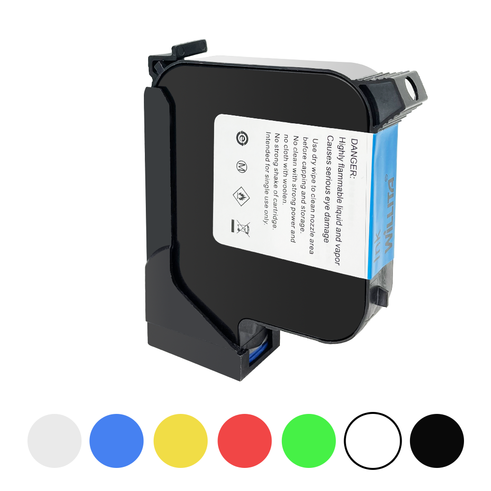 Factory Direct Supply 12.7mm Online Tij Inkjet Printer For Box Bottle Plastic Bag Packing Lines