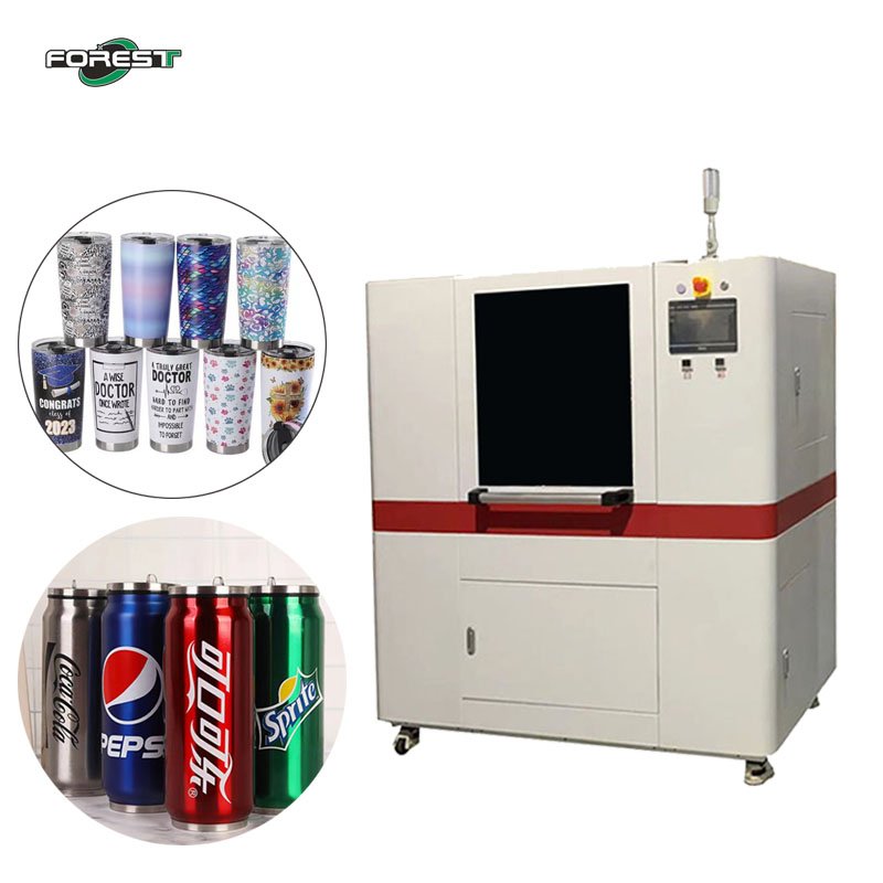 New Design Rotary UV Tumble Printer Cylinder Printing Machine For Aluminum Can Bottle Printing Machine