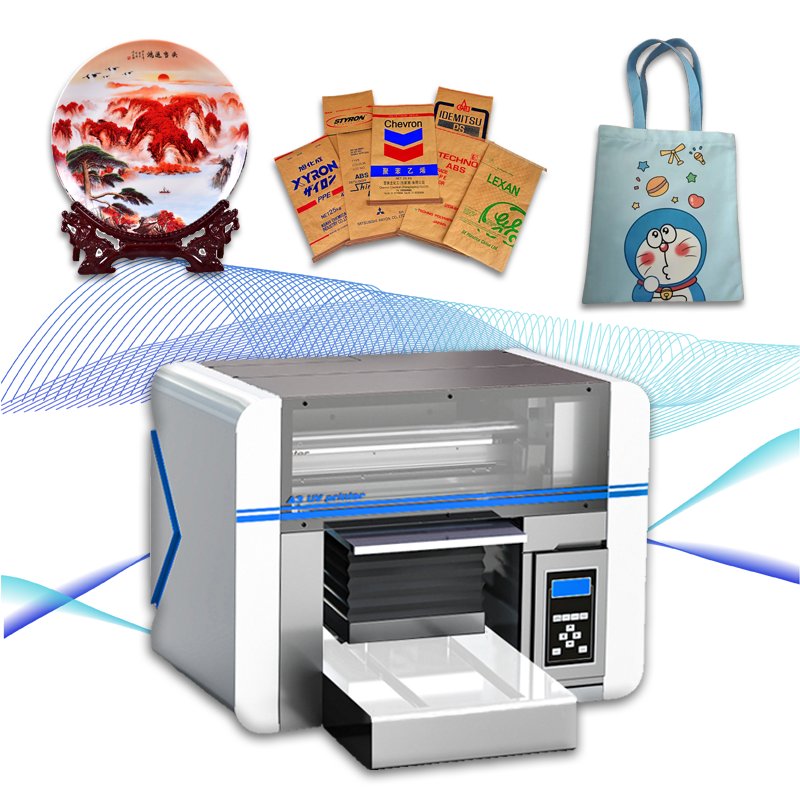 A3 UV printer can be optionally equipped with XP600/I3200 Epson print head PVC chessboard badge Rubik's Cube customized printer