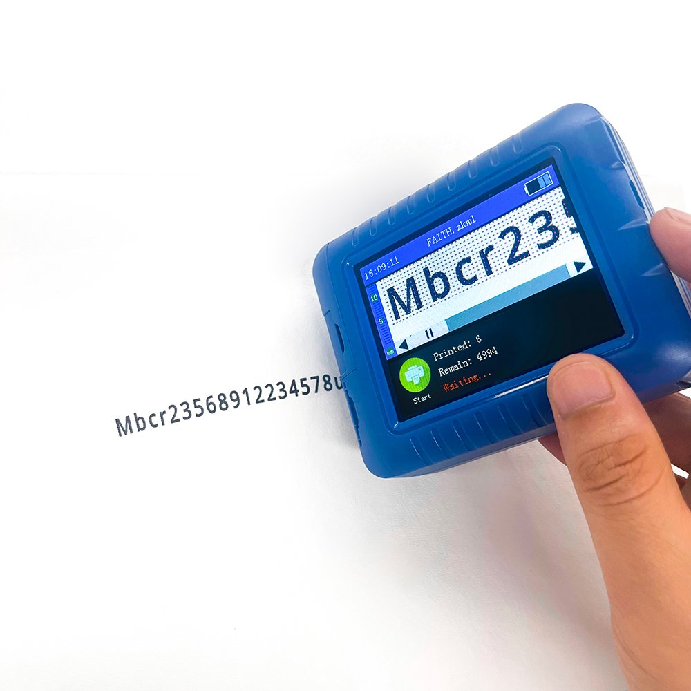 Faith 12.7mm intelligent handheld printer expiration date batch coding machine tij mini handheld inkjet printer for bottles
