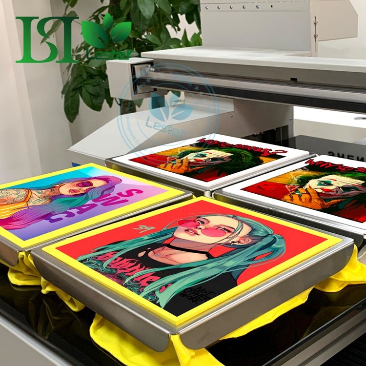 LSTA1A2-S0039 2022 New 6560 and 6090 Inkjet printer t-shirt clothing printer machine for cotton clothes printing