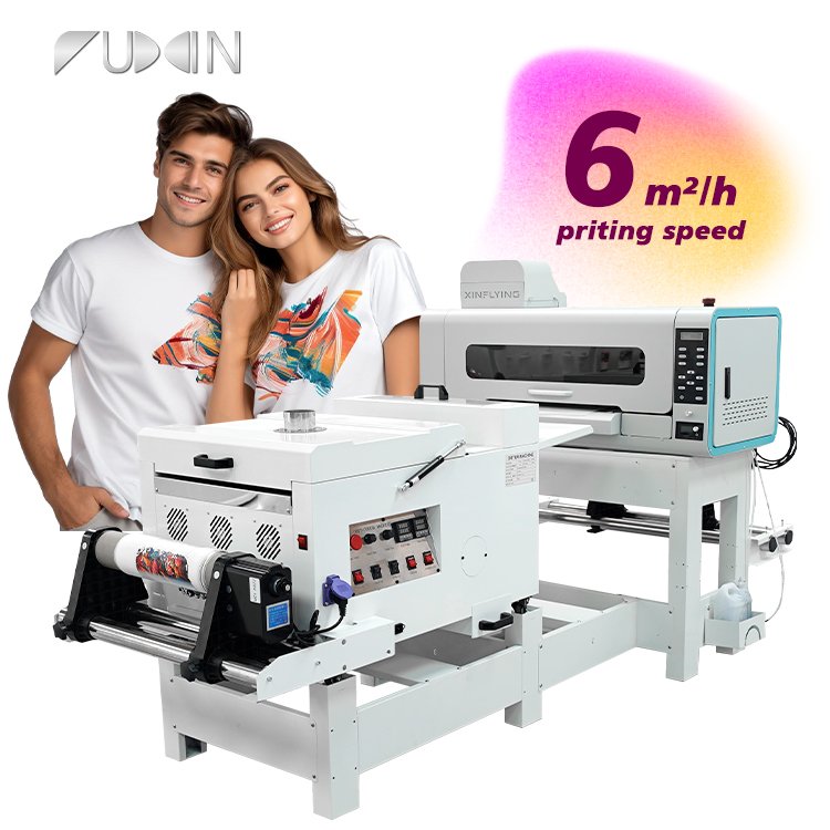 FuXin simple operation dtf printer a2 with shaker dtf inkjet printer 16" 42cm double xp600/i1600 heads automatic dtf printers