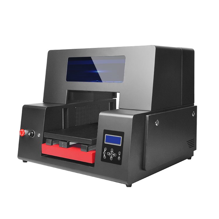 RF3360 Best A3 UV Printer Flatbed CD Inkjet Printer With CMYKW Varnish Inks