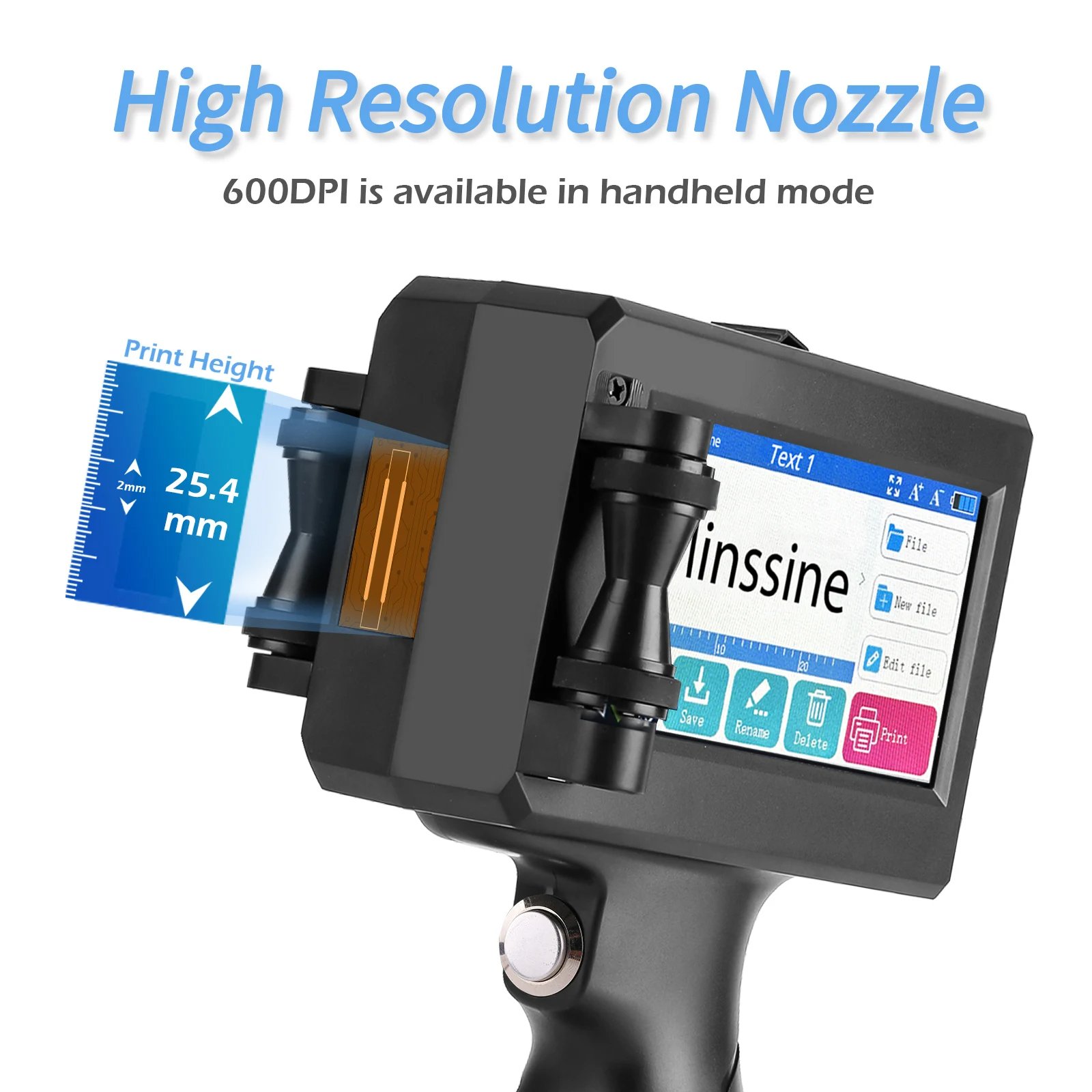portable expiry date handheld inkjet printer