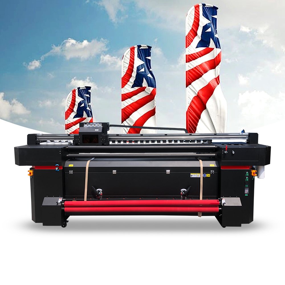 Direct textile flag printer Eco Solvent uv inkjet printer sublimation printer machine