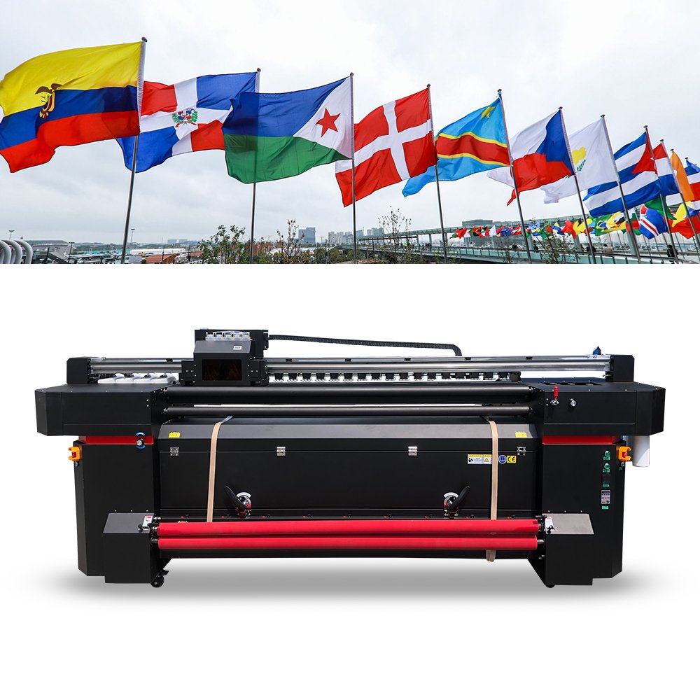 Direct textile flag printer Eco Solvent uv inkjet printer sublimation printer machine