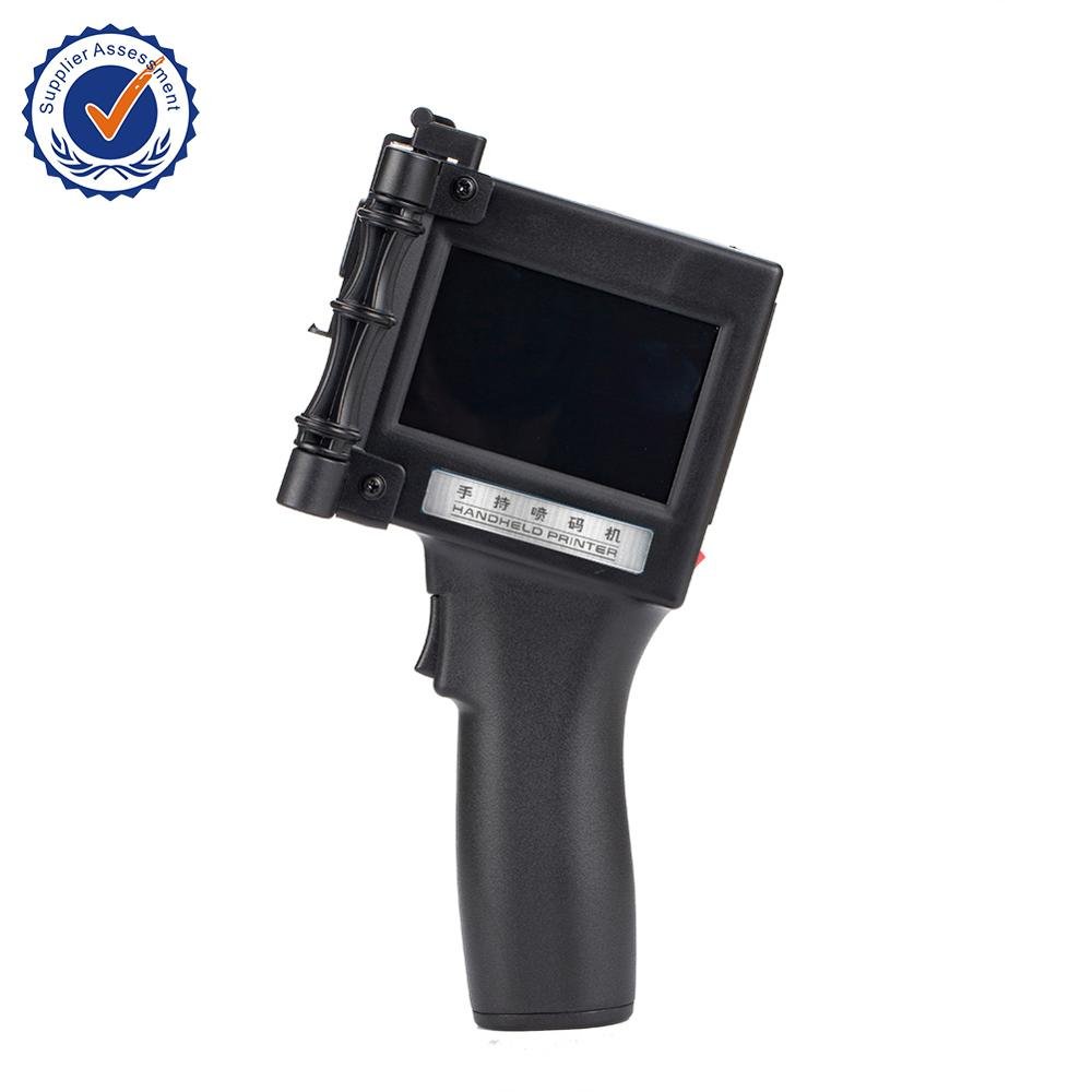Top Selling Inkjet Label Handheld Printer For Bottle Egg Wood Plastic QR codes hand held printer